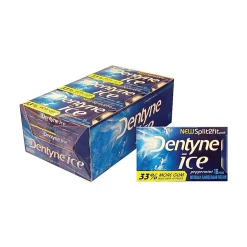 Gum & Mints<Dentyne Ice Sugar Free Gum, Peppermint, 16 Pieces/Pack, 9 Packs/Box (31254)