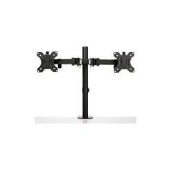 StarTech Desk Mount Dual Monitor Arm - Ergonomic VESA Compatible Mount for up to 32 inch Display - Desk Clamp / Grommet - Articulating* Monitor Mounts & Stands