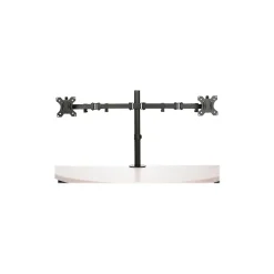 StarTech Desk Mount Dual Monitor Arm - Ergonomic VESA Compatible Mount for up to 32 inch Display - Desk Clamp / Grommet - Articulating* Monitor Mounts & Stands