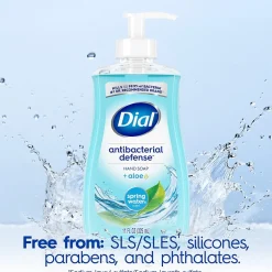 Dial Complete Antibacterial Liquid Hand Soap, Spring Water Scent (00017000209524)
