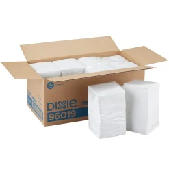 Napkins<Georgia-Pacific Dixie 1/4-Fold 1-Ply Beverage Napkin by GP PRO, White, 500 Napkins/Pack, 8 Packs/Case (96019/96017)