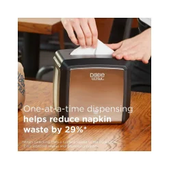 Napkins<Dixie Lunch Napkin, 2-ply, Brown, 250 Napkins/Pack, 24/Carton (32019)