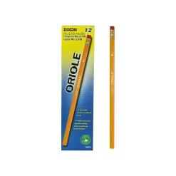 Dixon Oriole Wooden Pencil, 2mm, #2 Soft Lead, Dozen (12872) Discount
