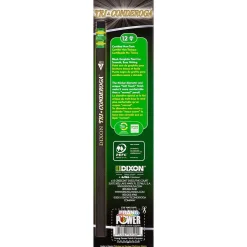 Dixon Tri-Conderoga The World's Most Comfortable Pencil Wooden Pencils, No. 2 Medium Lead, Dozen (22500) Sale