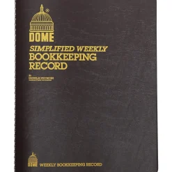 New Simple Weekly Bookkeeping Record, 8.75