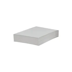 Outlet Lettermark Colors 67 lb. Coverstock Paper, 8.5" x 11", Bright White, 250 Sheets/Ream (82880/94338) Card Stock