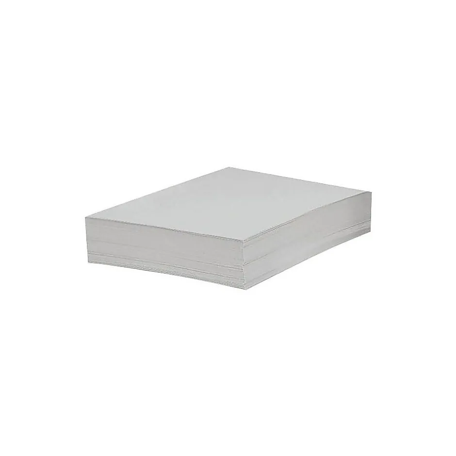 Outlet Lettermark Colors 67 lb. Coverstock Paper, 8.5" x 11", Bright White, 250 Sheets/Ream (82880/94338) Card Stock