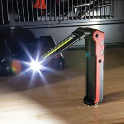 Flashlights & Lanterns<Dorcy 450-Lumen Flex COB Rechargeable Work Light and LED Tip Inspection Flashlight, Red (41-4343)