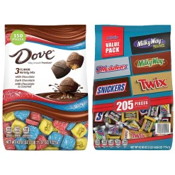 Chocolate<Mars Dove Promises Variety/Mar's Chocolate Favorites, 2/Bundle (600-04056)
