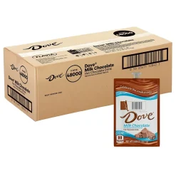 Keurig K-Cups<Dove Silky Smooth Milk Chocolate Hot Cocoa, Flavia Freshpack, 72/Carton (MDRA117)