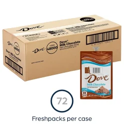 Keurig K-Cups<Dove Silky Smooth Milk Chocolate Hot Cocoa, Flavia Freshpack, 72/Carton (MDRA117)