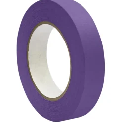 DSS Distributing 1" x 55 Yds, Premium Grade Masking Tape, Purple, 6 Rolls/Bundle (DSS4616P-6)* Masking Tape