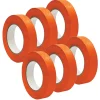 DSS Distributing 1" x 55 Yds, Premium Grade Masking Tape, Orange, 6 Rolls/Bundle (DSS46167-6)* Masking Tape
