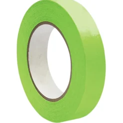 DSS Distributing 1" x 55 Yds, Premium Grade Masking Tape, Light Green, 6 Rolls/Bundle (DSS46166-6)* Masking Tape