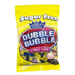 Gum & Mints<Dubble Bubble Sugar Free Bubble Gum Gum, 3.25 oz., 12/Bag (291-00001)