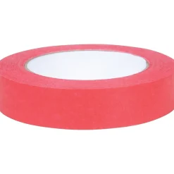 Duck Brand .94" x 60 yds Multipurpose Masking Tape, Red (240571)* Masking Tape