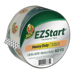 Duck EZ-Start Packing Tape, 1.88" x 60 yds., Clear (299002)* Packing Tape