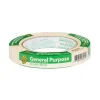 Duck General Purpose Masking Tape, 0.7" x 60 yds., Beige (240188)* Masking Tape