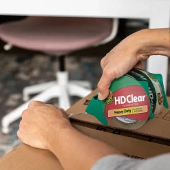 Duck HD Clear Heavy Duty Packing Tape, 1.88