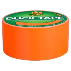Duck Heavy Duty Duct Tape, 1.88" x 15 Yds., Neon Orange (1265019)* Duct Tape
