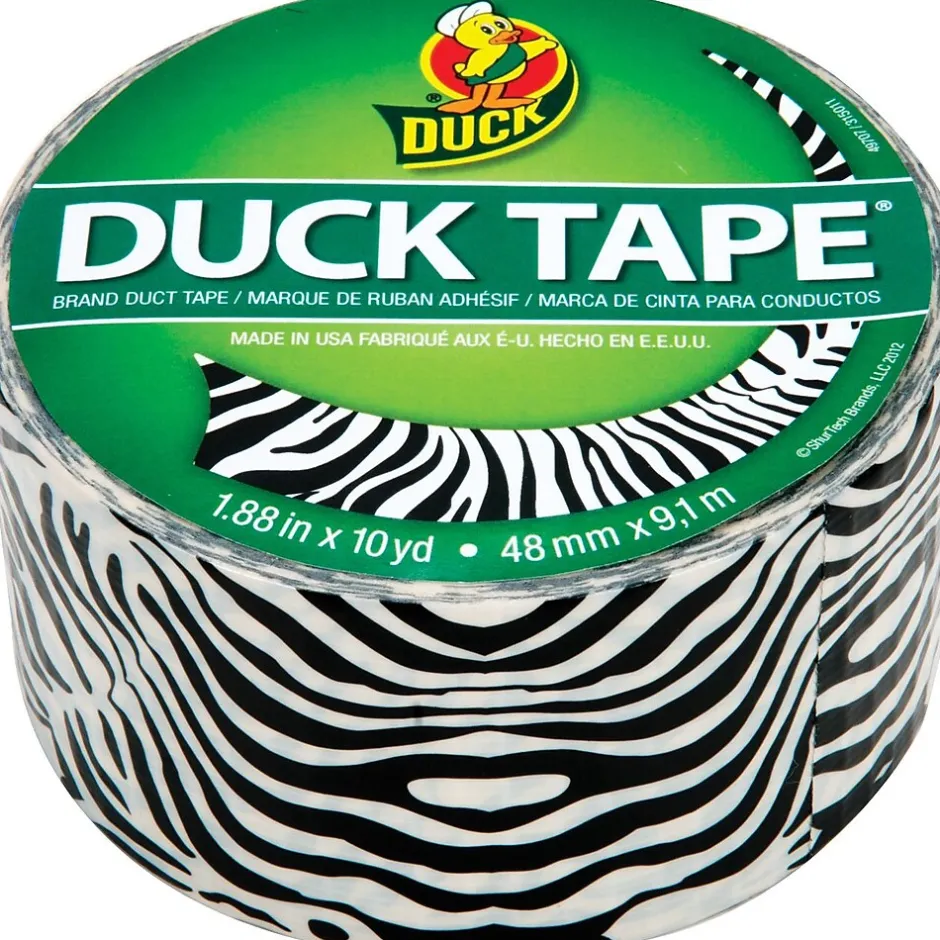 Duck Tape® Brand Colored Duct Tape, Zebra Print* Duct Tape