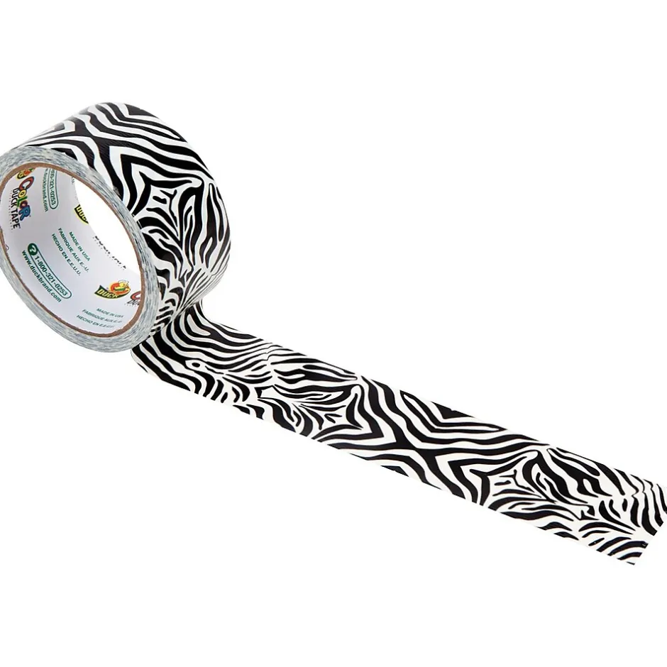 Duck Tape® Brand Colored Duct Tape, Zebra Print* Duct Tape