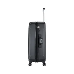 DUKAP Intely 28" Hardside Suitcase, 4-Wheeled Spinner, TSA Checkpoint Friendly, Black (DKINT00M-BLK)