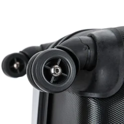 DUKAP Intely 2-Piece Hardside Spinner Luggage Set, TSA Checkpoint Friendly, (DKINT0SM-BLK)