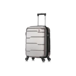 DUKAP Rodez 20" Hardside Carry-On Suitcase, 4-Wheeled Spinner, TSA Checkpoint Friendly, (DKROD00S-COA)