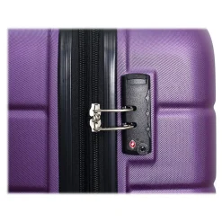 DUKAP Rodez 3-Piece Hardside Spinner Luggage Set, TSA Checkpoint Friendly, (DKRODSML-PUR)