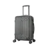 DUKAP Stratos 20" Hardside Carry-On Suitcase, 4-Wheeled Spinner, TSA Checkpoint Friendly, Black (DKSTR00S-BLK)