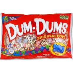 Hard Candy & Lollipops<Dum Dums Lollipops, Assorted Flavors, 51 oz., 300 Pieces (SPN00060)