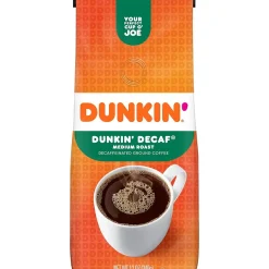 Coffee<Dunkin' Decaf Ground Coffee, Medium Roast (00048)