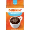 Coffee<Dunkin' French Vanilla Ground Coffee, Medium Roast, 18 oz. (SMU01645)