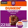 Keurig K-Cups<Dunkin' Turtle Love Coffee Keurig® K-Cup® Pods, Dark Roast, 22/Box (5000367615)