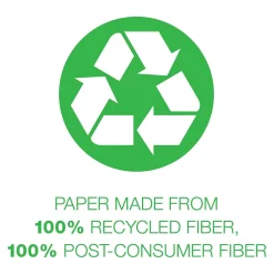 Esselte Earthwise by Oxford 2-Pocket Presentation Folders, Assorted Colors, 25/Box (OXF 78513)