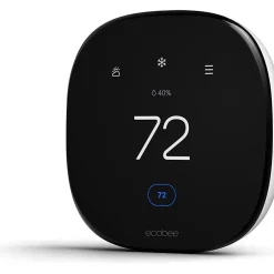 Smart Thermostats<ecobee Enhanced Smart Programmable Touch-Screen Wi-Fi Thermostat (EB-STATE6L-01)
