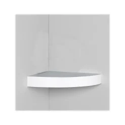 Wood Mounted Wall Shelf, 11.8", White (0191806) Shelving