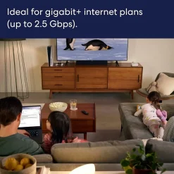 Eero AX2300 Tri Band MU-MIMO WiFi 6E Gaming Router, White (B091G65HH6)* Wi-Fi Routers