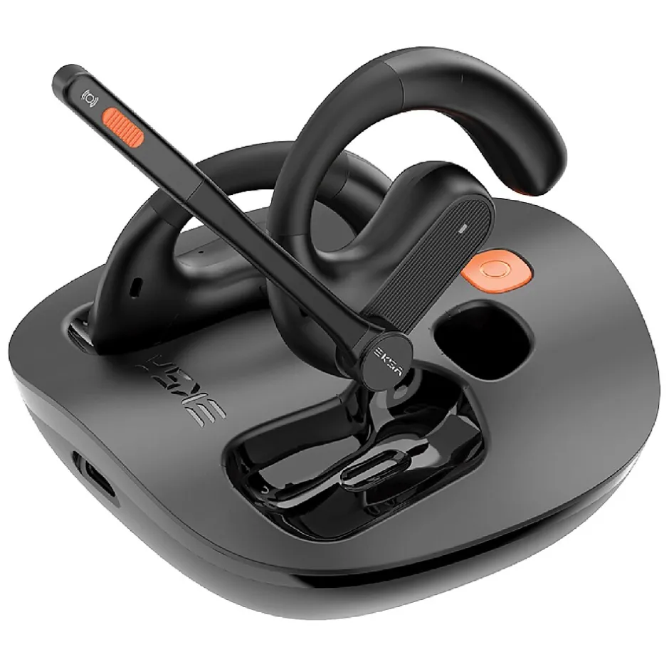 EKSATelecom S30 Bluetooth On-Ear Headset, Black (T-QM01-01)* Headsets