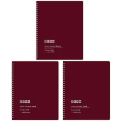 New Publishing Class Record Book, Grades for 9-10 Weeks, 50 Student Names, Pack of 3 (ELNR1010-3) Grade Books