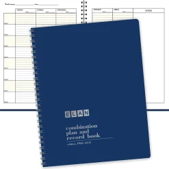 New Undated Combination Plan and Record Book, 8.5" x 11", 30/Pack (PR8-1035-CP) Grade Books
