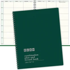 Undated Lesson Planner and Record Book, 8.5" x 11", 30/Pack (PR7-10-CP) Grade Books