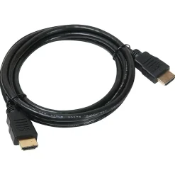 Ethernet Cables<Electronic Master EMHD1212 12 ft. High Speed HDMI Cable with Ethernet, Black