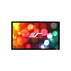 Projector Screens<Elite Screens Sable Frame 120" Manual Tripod Projector Screen, Black (ER120WH2)