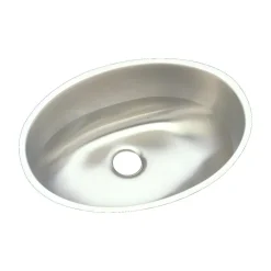 Sinks<Elkay Asana Stainless Steel 18" x 14" x 6", Single Bowl Undermount Bathroom Sink (ELUH1511)