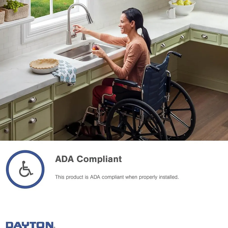 Sinks<Elkay Dayton Stainless Steel 15" x 15" x 5-3/16", Single Bowl Top Mount Bar Sink, Satin (D115161)