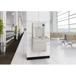 Drinking Fountains<Elkay EZH2O Bottle Filling Station with Single Cooler, Stainless Steel (VRCDWSK)