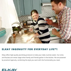 Sinks<Elkay Lustertone 19-1/2" Drop In Single Basin Stainless Steel Kitchen Sink (LRAD1919653)