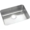 Sinks<Elkay Lustertone Classic Single-Bowl Undermount Sink, 18.25" x 23.5" x 4.88", Stainless Steel, Lustrous Satin (ELUHAD211550)